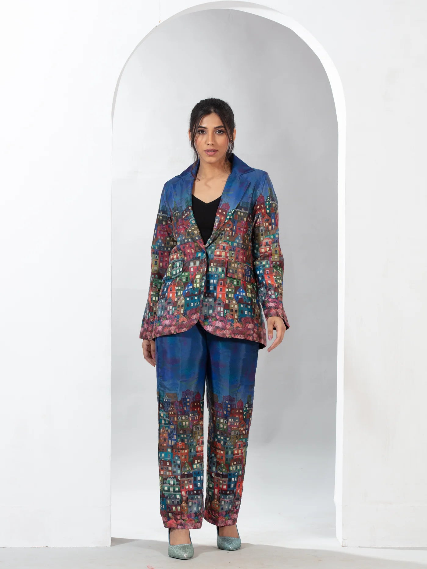 Midnight city blazer co-ord set